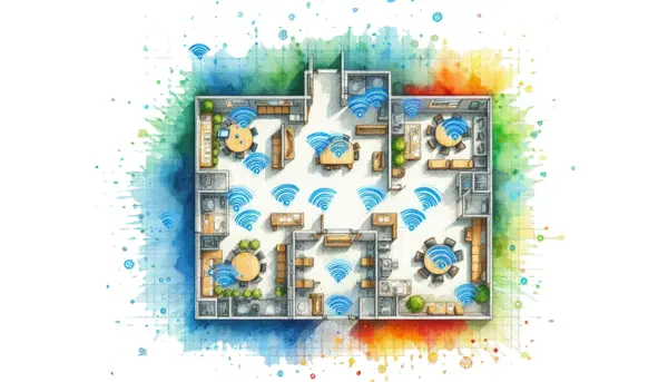 Modern wireless access point installation